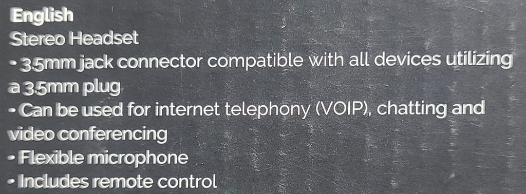 Conceptronic Polona headset features