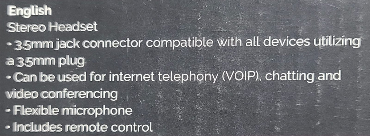 Conceptronic Polona headset features
