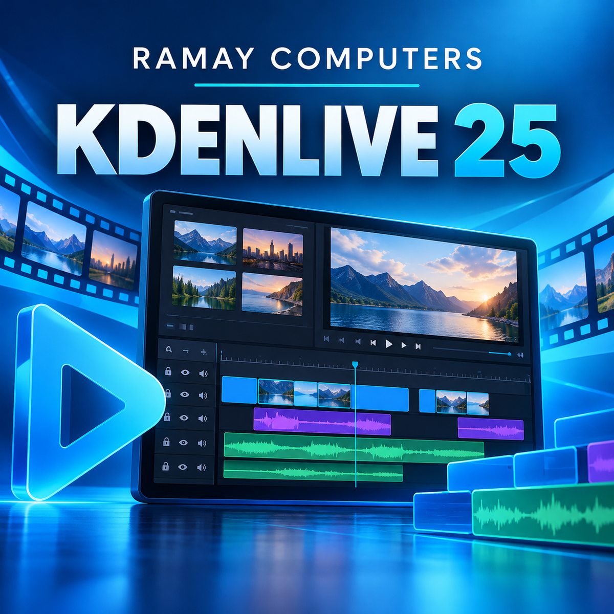 RAMAY COMPUTERS Kdenlive 25