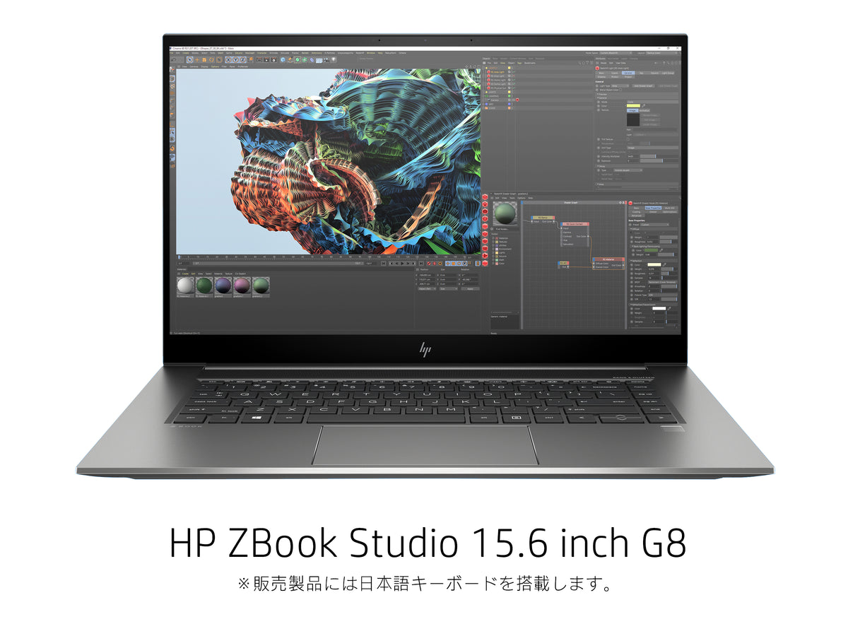 Representative HP ZBook Studio 15.6-inch G8 image; actual unit may differ