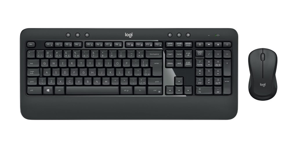 Logitech MK540 Advanced full-size keyboard and ambidextrous mouse