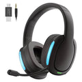 PHOINIKAS Q3 black wireless gaming headset with removable microphone