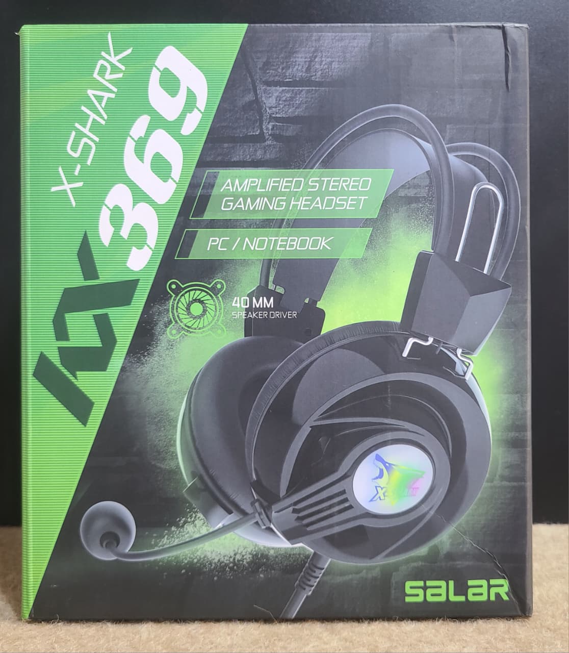 SALAR X-Shark KX369 retail box front