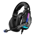 TATYBO XW2 USB RGB gaming headset front angled view