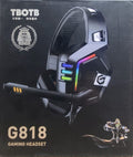 TBOTB G818 gaming headset retail box front