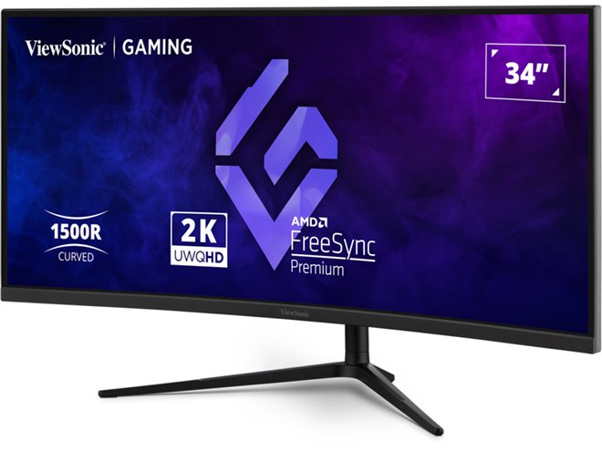 ViewSonic VX3418C-2K curved gaming monitor