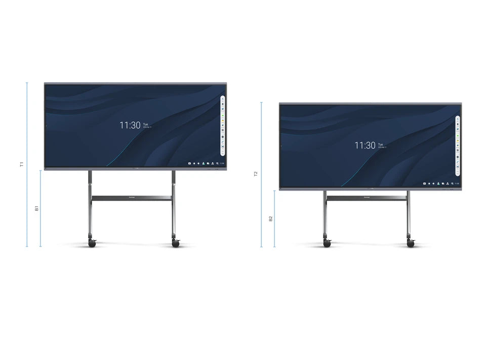 ViewSonic VB-STND-009 slim trolley cart